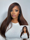 Premium Human Hair Collection Straight Wig 100% Human Hair